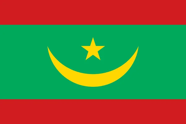 Flaga państwa MAURETANIA