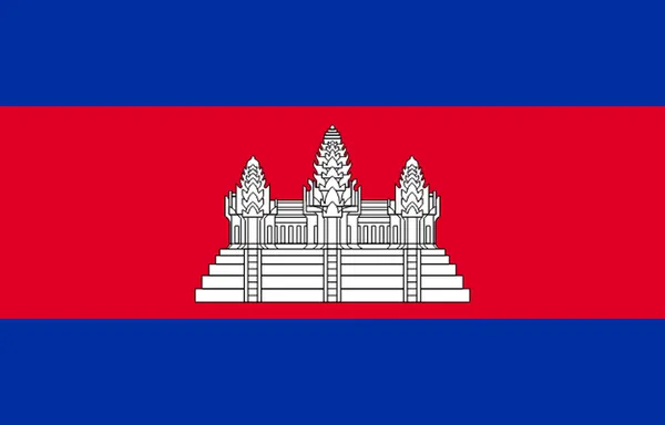 Flaga państwa KAMBODŻA