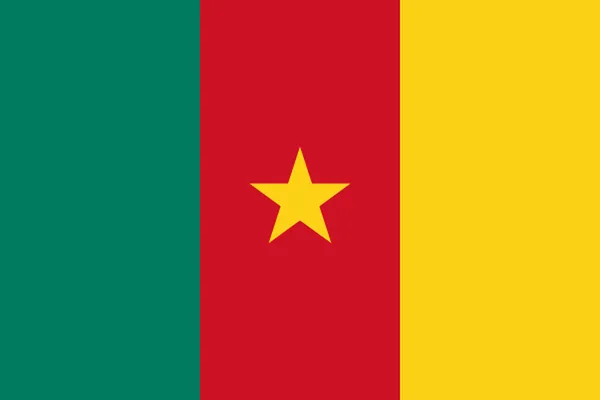 Flaga państwa KAMERUN