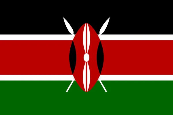Flaga państwa KENIA